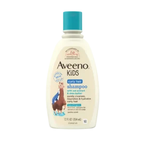 Aveeno Kids Curly Hair Shampoo – 354ml | With Oat Extract & Shea Butter