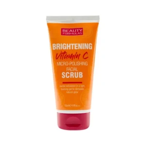 Beauty Formulas Brightening Vitamin C Facial Scrub – Micro-Polishing Glow Booster (150ml)