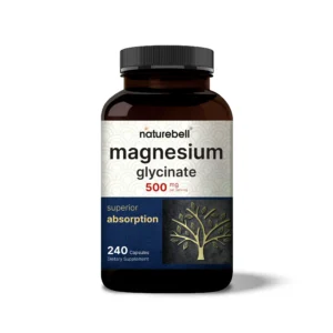 Magnesium Glycinate 500mg, 240 Capsules