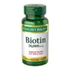 Nature’s Bounty Biotin 10,000 mcg – Healthy Hair, Skin & Nails Support (120 Softgels)