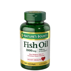Nature's Bounty Fish Oil (Omega-3) 1200mg 120 Capsules