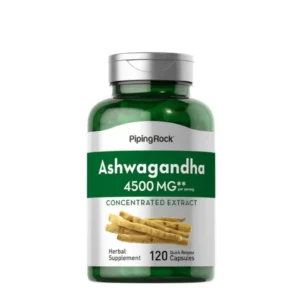 Piping Rock Ashwagandha 4500 mg – 120 Quick Release Capsules