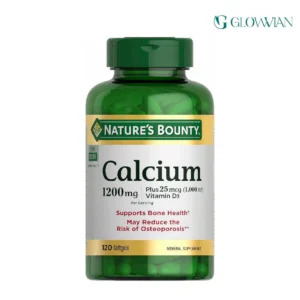 Nature’s Bounty Calcium 1200mg Plus Vitamin D3 (25 mcg / 1000 IU) – 120 Softgels