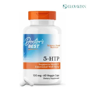 Doctor’s Best 5-HTP 100mg – Stress Relief, Positive Mood & Natural Sleep Support (60 Capsules)