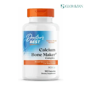 Doctor’s Best Calcium Bone Maker Complex – Broad Spectrum Nutrients for Bone Health (180 Capsules)