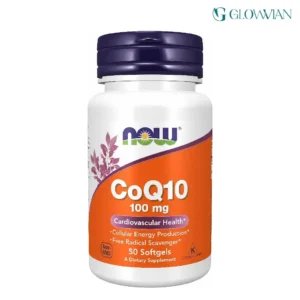 NOW CoQ10 100mg Cardiovascular Health, 50 Softgels
