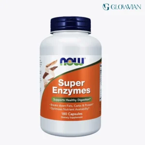 NOW Super Enzymes, Formulated with Bromelain, Ox Bile, Pancreatin and Papain,180 Capsules