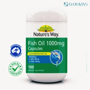 Nature’s Way Odourless Fish Oil 1000mg (100 Capsules)