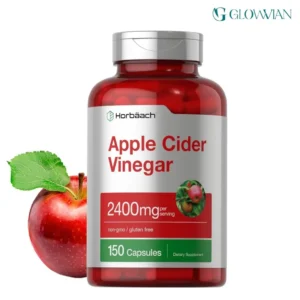 Horbäach Apple Cider Vinegar Capsules – 2400mg | 150 Count