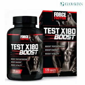 Force Factor Test X180 Testosterone Boosters, 120 Tablets | USA Force Factor