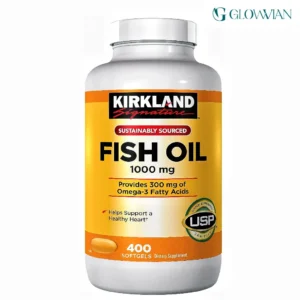 Kirkland Signature Omega-3 Fish Oil 400 Softgels | Triple Strength Heart & Brain Support