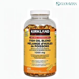Kirkland Signature 100% Wild Fish Oil Blend with Alaskan Salmon Oil, 1000mg, 400 Softgels