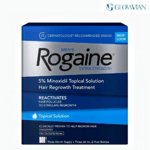 Men’s Rogaine Extra Strength 5% Minoxidil Topical Solution Hair Regrowth Treatment – (3-Month Supply)