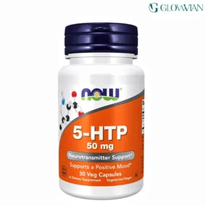 NOW Foods 5-HTP 50 mg, 30 Veg Capsules