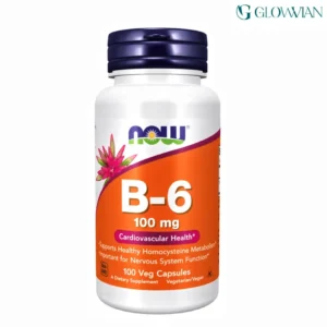 NOW Vitamin B-6 100mg Veg 100 Capsules