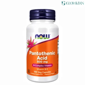 NOW Foods Pantothenic Acid 500mg, 100 Capsules