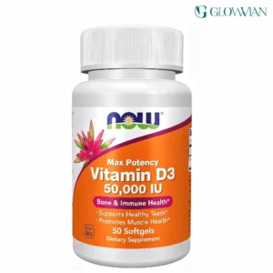 NOW Foods Supplements, Vitamin D-3 50,000 IU Softgels, 50 softgels