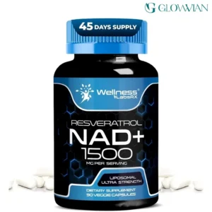 WELLNESS LABSRX Liposomal NAD+ Supplement, 1500mg - 90 Count