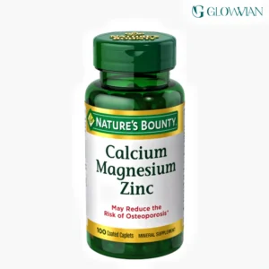 Nature’s Bounty Calcium Magnesium Zinc with Vitamin D3 – Bone & Immune Support (100 Capsules)