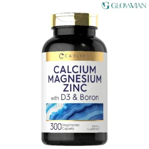 Carlyle Calcium Magnesium Zinc Vitamin D3 with Boron 300 Vegetarian Caplets