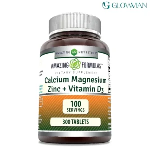 Amazing Formulas Calcium Magnesium Zinc D3 - 300 Tablets