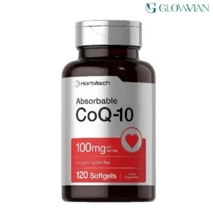 Horbäach Absorbable CoQ-10 - 100mg - 120 Softgels