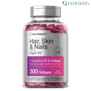 Horbaach Hair, Skin & Nails with Argan Oil - 300 Softgels