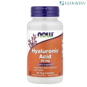 NOW Hyaluronic Acid 50mg 60 Capsules