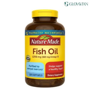 Nature Made Fish Oil 1200 mg 360 mg Omega-3 – 220 Softgels