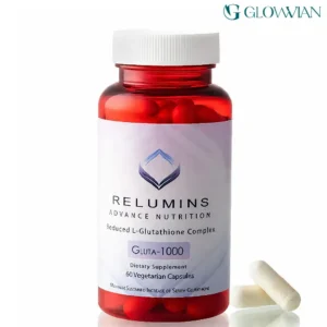 Relumins Advance Nutrition Gluta 1000 – Reduced L-Glutathione Complex – 60 Capsules