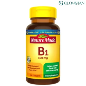Nature Made Vitamin B1 100mg Dietary Supplement for Energy Metabolism Support 100 Tablets -