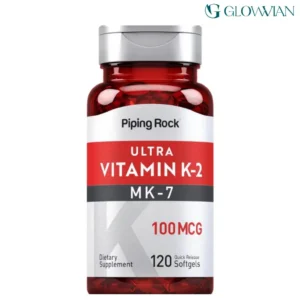 Piping Rock Vitamin K2 MK-7 | 100 mcg | 120 Softgels